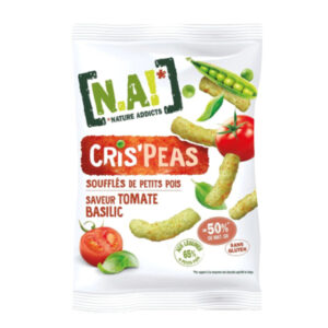 NATURE ADDICTS CRISPIES TOMATO & BASIL 50 GRMS