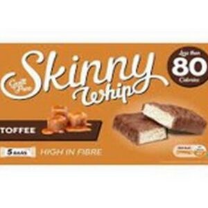 I  SKINNY WHIP TOFFEE  5PK 100 GRMS