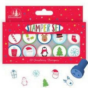 I XMAS ACTIVITY STAMPERS 10 PCS.