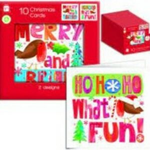 I XMAS CARDS 10 PCS.