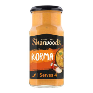 SHARWOODS KORMA COOKING SAUCE 420 GRMS