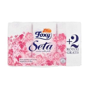 FOXY SETA TOILET PAPER 6 PCS.