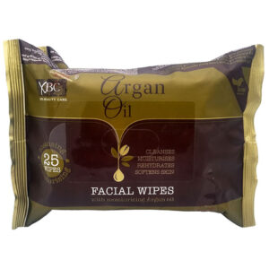 I XBC FACE WIPES ARGAN TWIN PACK 2X25 PCS.