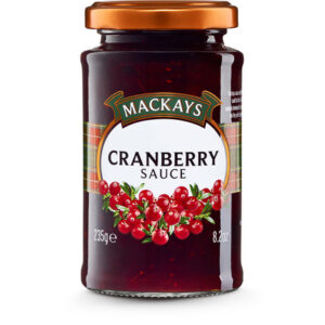 MACKAYS CRANBERRY SAUCE 235 GRMS