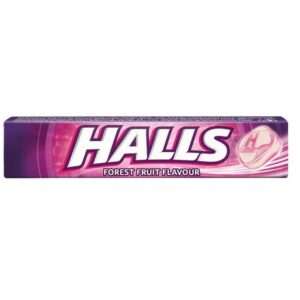 HALLS FOREST FRUIT 33 GRMS