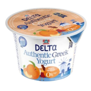DELTA GREEK TOG 0% PEACH/ APRICOT 150 GRMS