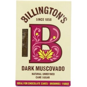 BILLINGTONS DARK MUSCOVADO SUGAR 500 GRMS