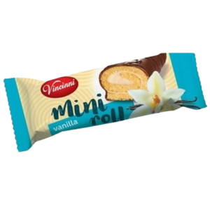 VINCINNI MINI ROLLS VANILIA 175 GRMS