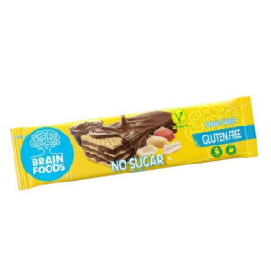 BRAIN FOODS PEANUT WAFER 40 GRMS