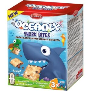 CUETARA OCEANIX SHARK BITES 150 GRMS