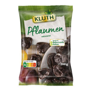 KLUTH DRIED PRUNES 200 GRMS