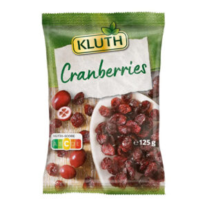 KLUTH CRANBERRIS 125 GRMS