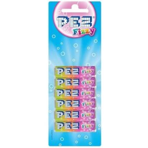 PEZ PACK FIZZY 6 PCS.
