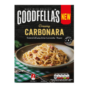 GOODFELLAS READY MEALS CARBONARA SPAGHETTI 400 GRMS