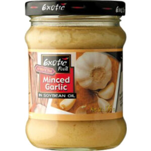 EXOTIC FOOD MINCED GARLIC IN OIL 195 GRMS