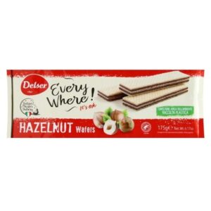 DELSER WAFER TABLET HAZELNUT 12X1 PCS.