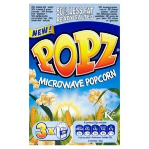 POPZ MW POPCORN ONLY 50% FAT 240 GRMS