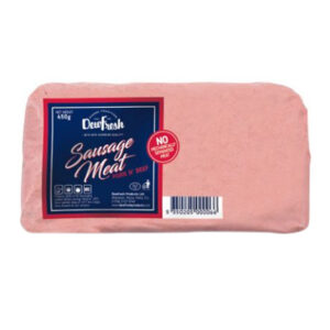 DEWFRESH BEEF / PORK SAUSAGE MEAT 450 GRMS