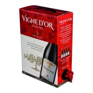 VIGNE D OR BOXED TABLE RED WINE 3 LTR