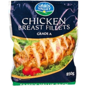 GREEN VALLEY CHICKEN BREAST FILLET 850 GRMS
