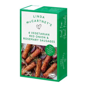 LINDA MC CARTNEY REDONION & ROSEMARY SAUSAGES 270 GRMS