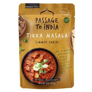 PASSAGE TO INDIA TIKKA MASALA SIMMER SAUCE 375 grms