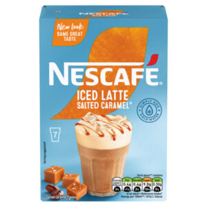 NESCAFE CAPPUCCINO ICED SALTED CARAMEL LATTE 7X101 GRMS