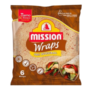 MISSION DELI WRAP WHOLEMEAL 348 GRMS