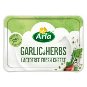 ARLA CREAM CHEESE GARLIC & HERBS 200 GRMS