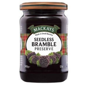 MACKAYS SEEDLESS  BRAMBLE 340 GRMS