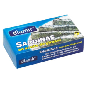 DIAMIR SARDINES IN OIL 125 GRMS