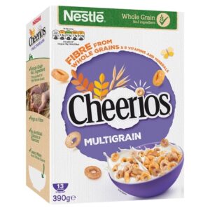 NESTLE CHEERIOS MULTIGRAIN CEREAL 390 GRMS