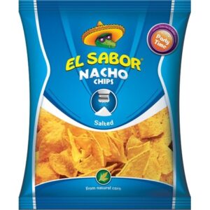 EL SABOR NACHO CHIPS SALTED 225 GRMS