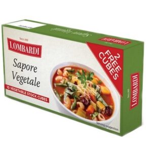 LOMBARDI VEGETABLE CUBES 8+2 100 grms