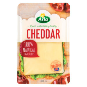 ARLA NATURAL CHEDDAR SLC 150 grms