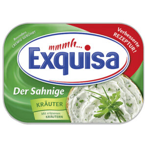 EXQUISA SOFT CHEESE HERBS  200 GRMS
