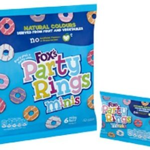 FOXS MINI PARTY RINGS PACK 6X21 GRMS