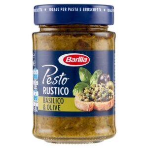 BARILLA PESTO RUSTICO BASILICO E OLIVE 200 GRMS