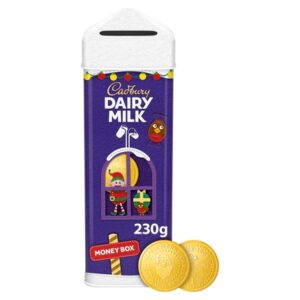 CADBURY MONEY TIN UK 230 GRMS