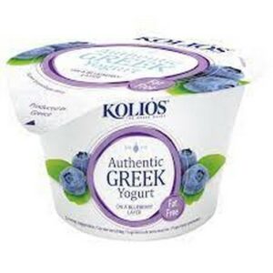 KOLIOS GREEK YOGURT BLUEBERRY 0% 150 GRMS