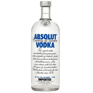 ABSOLUT VODKA BLUE 1 LTR