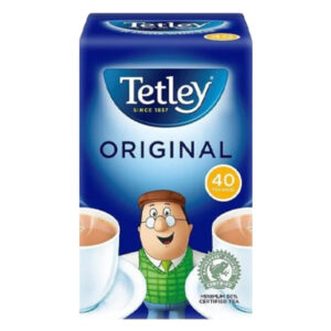 TETLEY ROUND T/BAGS X 40 125 GRMS