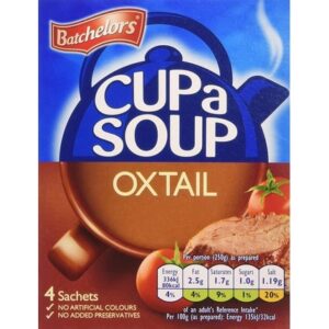 BATCHELORS CUP A SOUP OXTAIL 78 grms