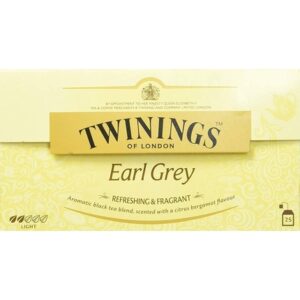 TWININGS EARL GREY TEA X25 50 GRMS
