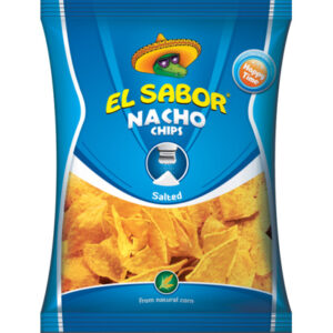 EL SABOR NACHO CHIPS SALTED 100 grms