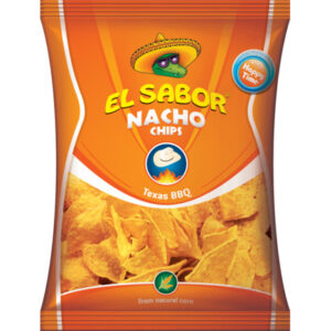 EL SABOR NACHO CHIPS BARBEQUE 100 grms