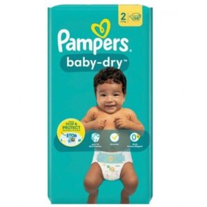 PAMPERS VP BABY DRY 2 MINI 58 PCS.