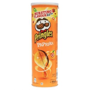 PRINGLES HOT PAPRIKA 165 GRMS