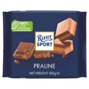RITTER SPORT PRALINE 100 GRMS