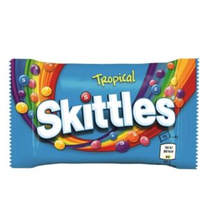 SKITTLES SKITTLES TROPICAL CANDY  38 GRMS